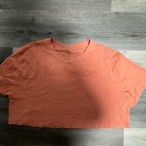 Lululemon All Yours Crop Tee